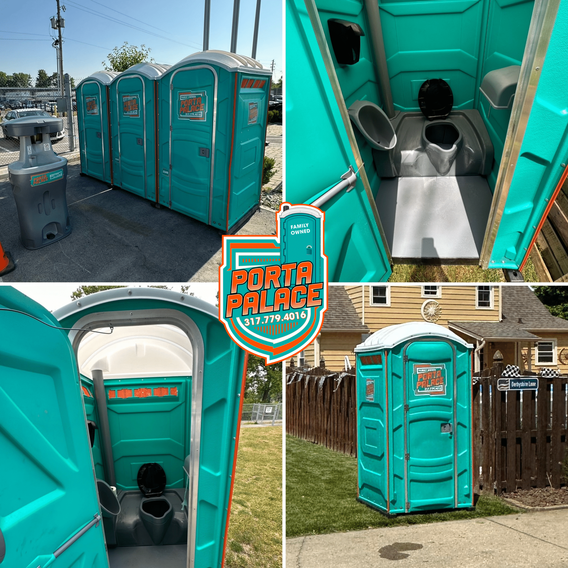 portable restroom rental services in Plainfield, IN