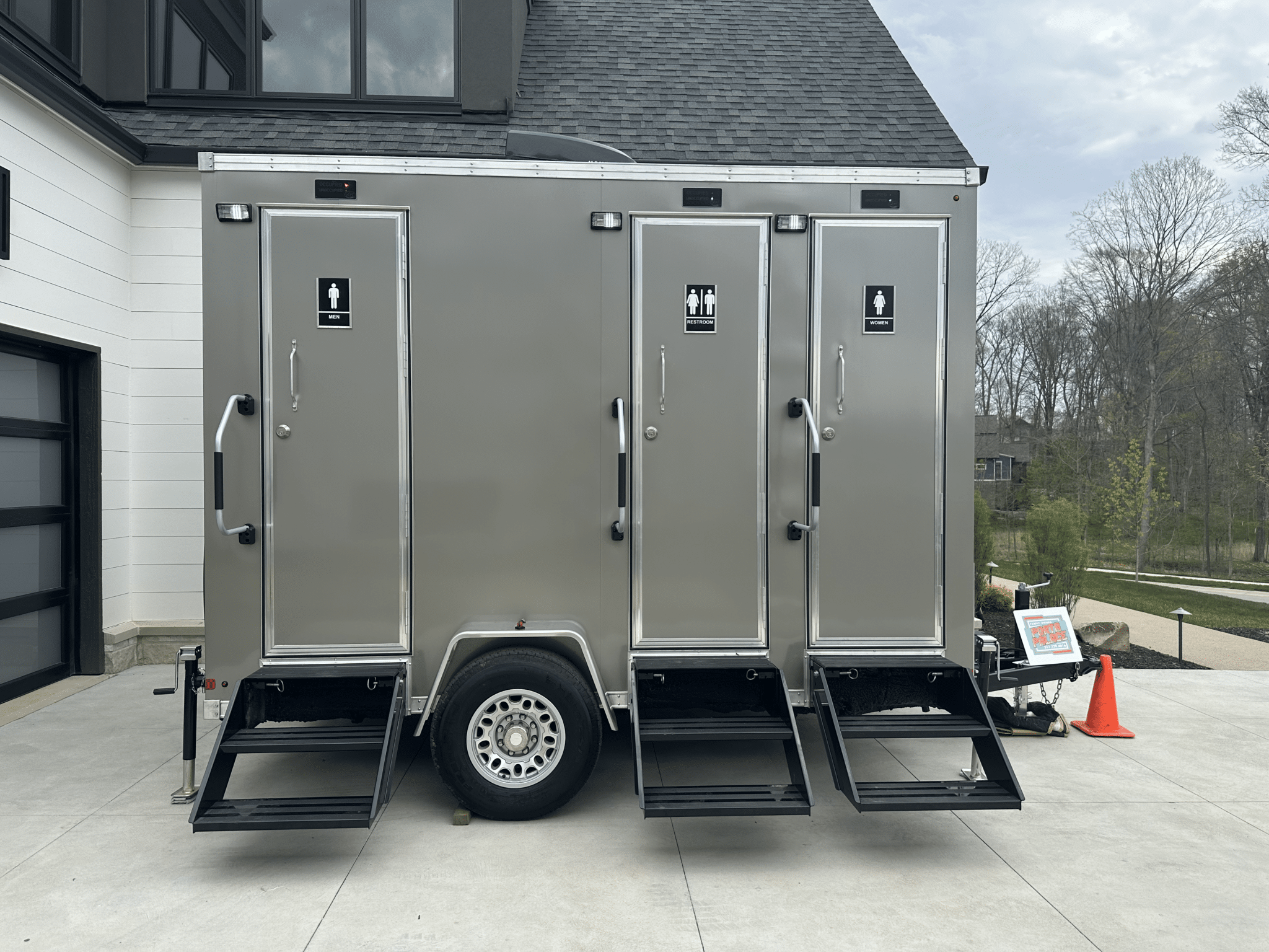 4-Stall Restroom Trailer