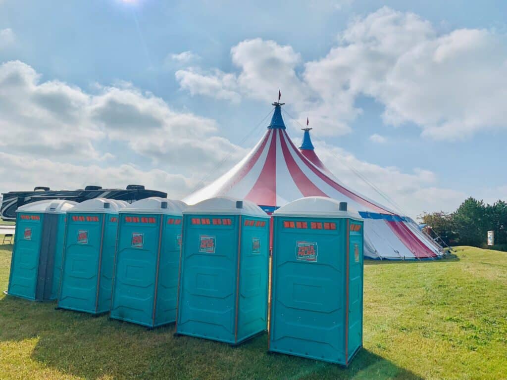 portable restroom rentals for festivals in Indianapolis