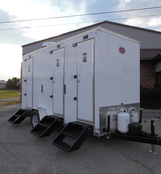 Shower trailer rentals for events in Indianapolis.