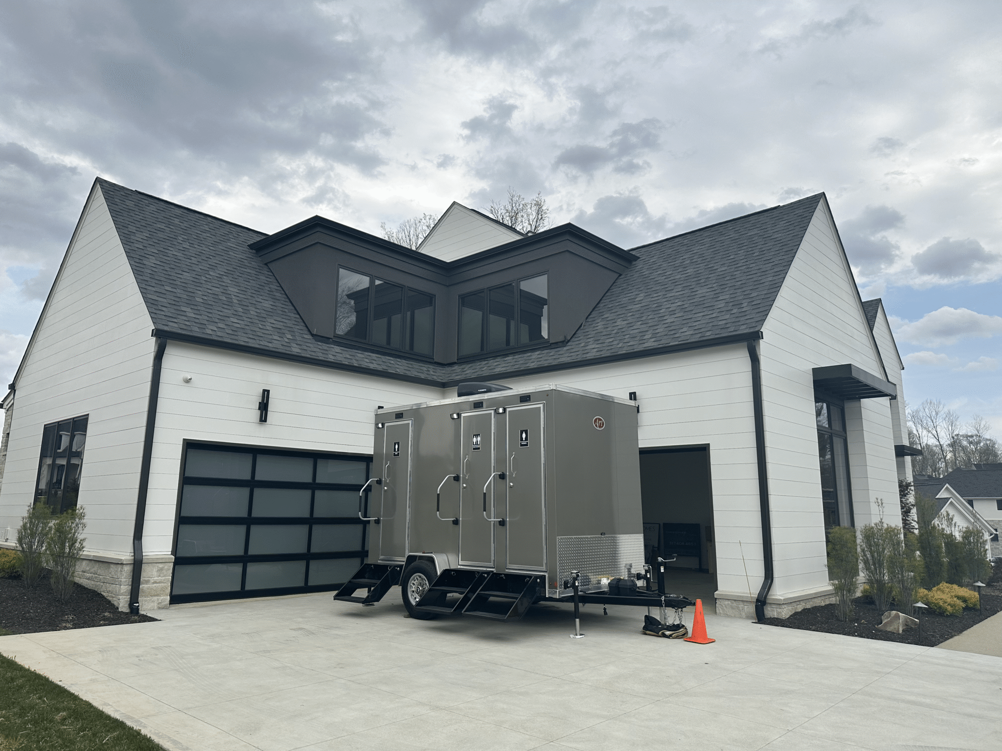 Luxury Restroom Trailer vs. Standard Porta Potty